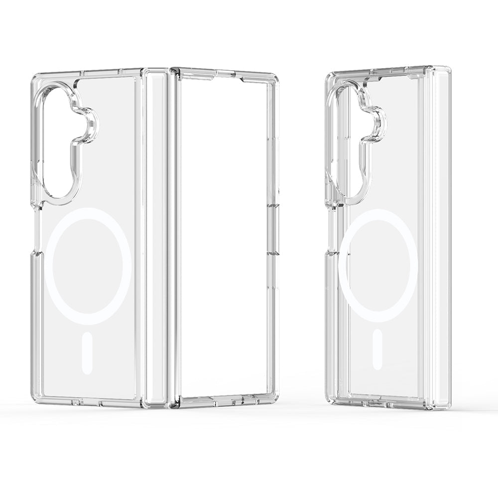 Dux Ducis Samsung Galaxy Z Fold8 Ultra - Σκληρή Θήκη με Πλαίσιο Σιλικόνης MagSafe - Clin Series - Clear