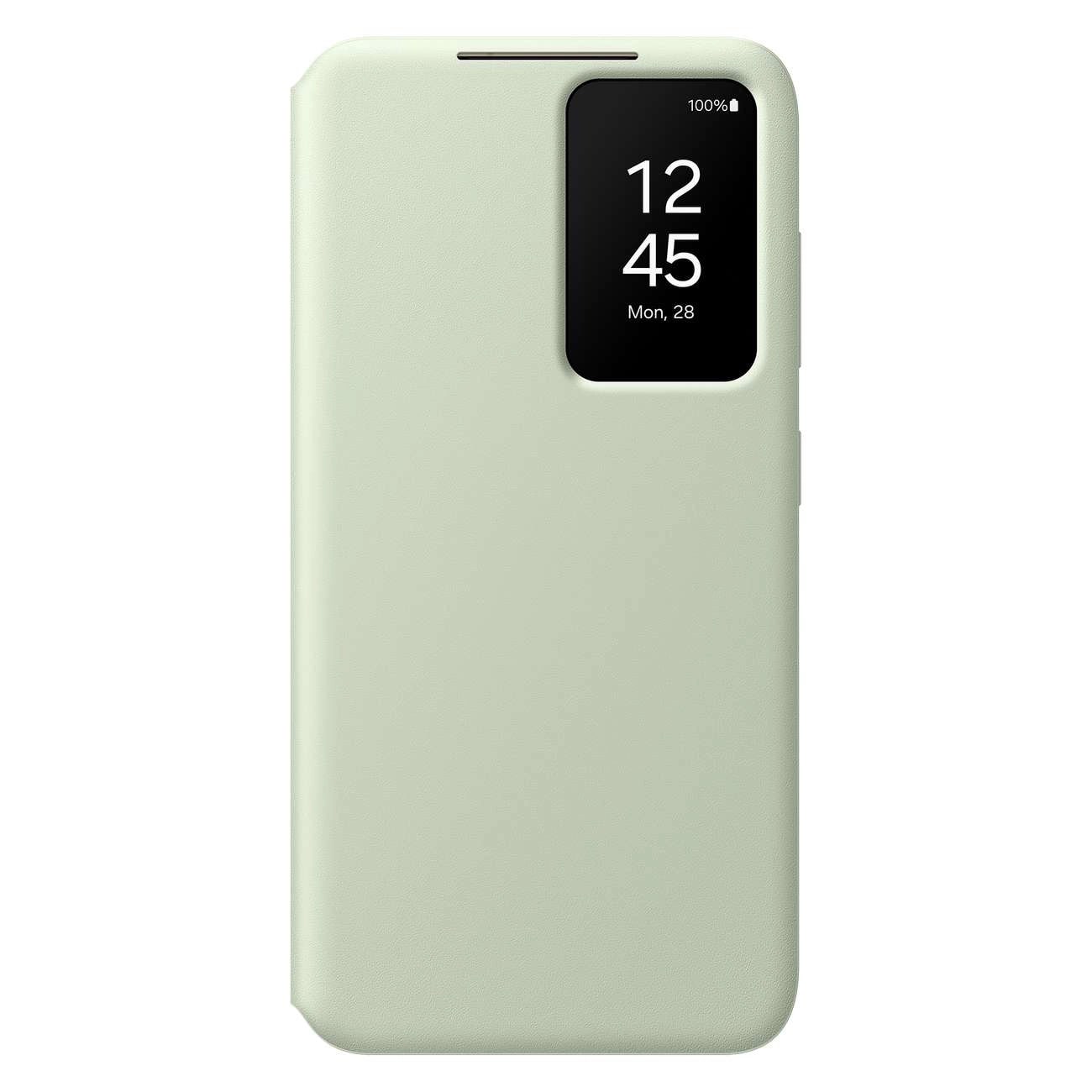 Samsung Smart View Wallet - Samsung Galaxy S24+ Θήκη Πορτοφόλι - Light Green - EF - ZS926CGEGWW