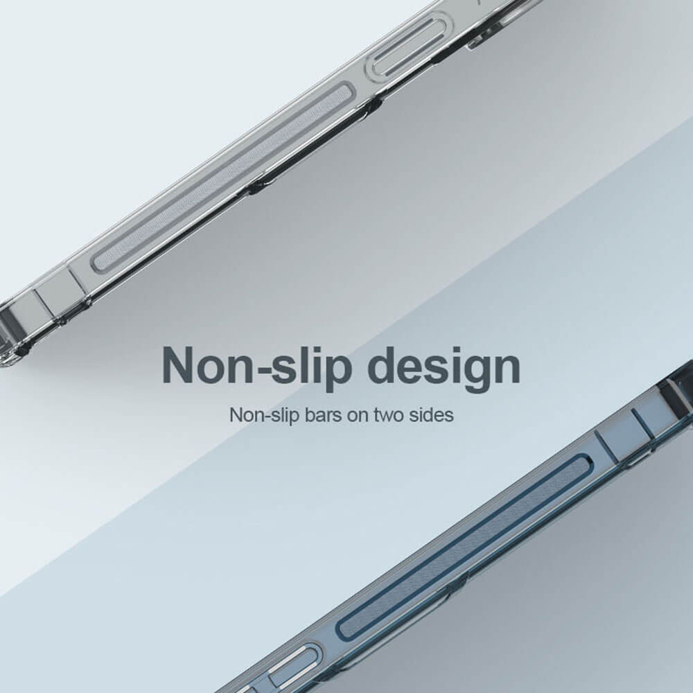 Nillkin iPhone 14 Pro Nature Pro - Σκληρή Θήκη με Πλαίσιο Σιλικόνης - Διάφανη