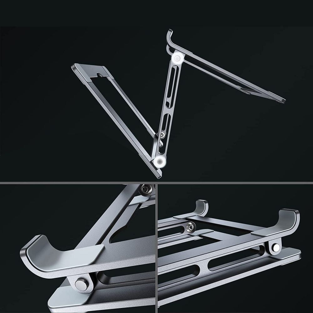 Tech - Protect Prodesk Universal Laptop Stand Βάση Στήριξης Laptop - Grey