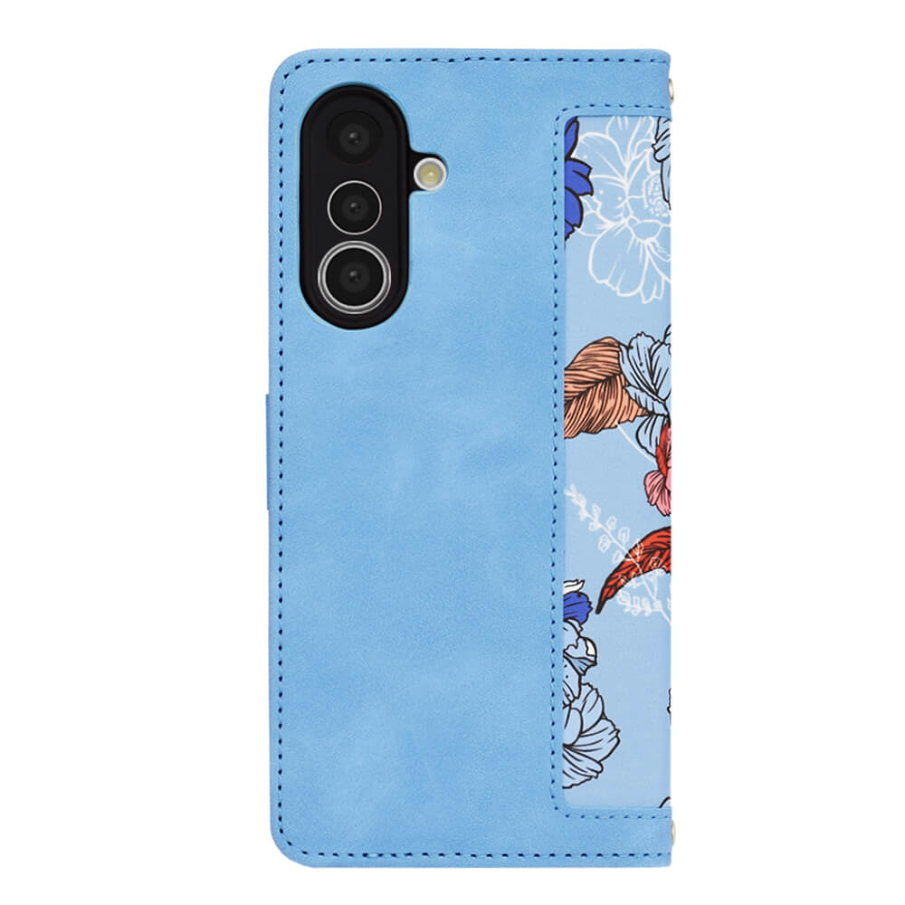 Techsuit Samsung Galaxy A36 5G - FlipCraft - Θήκη Πορτοφόλι από Δερματίνη - Vibrant Blue