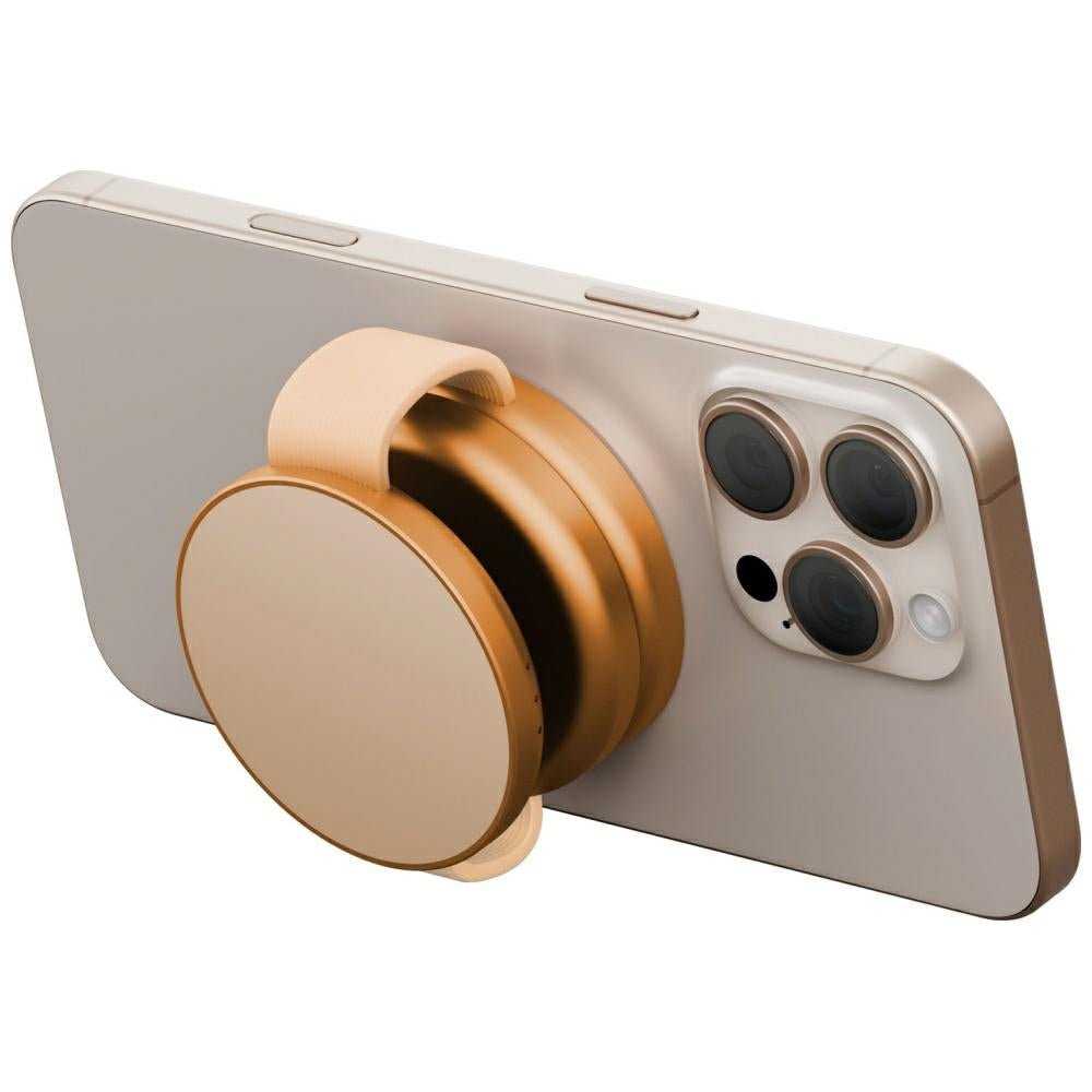 Energea Alumag Trio - 3in1 Ασύρματος Μαγνητικός Φορτιστής MagSafe 15W - Orange