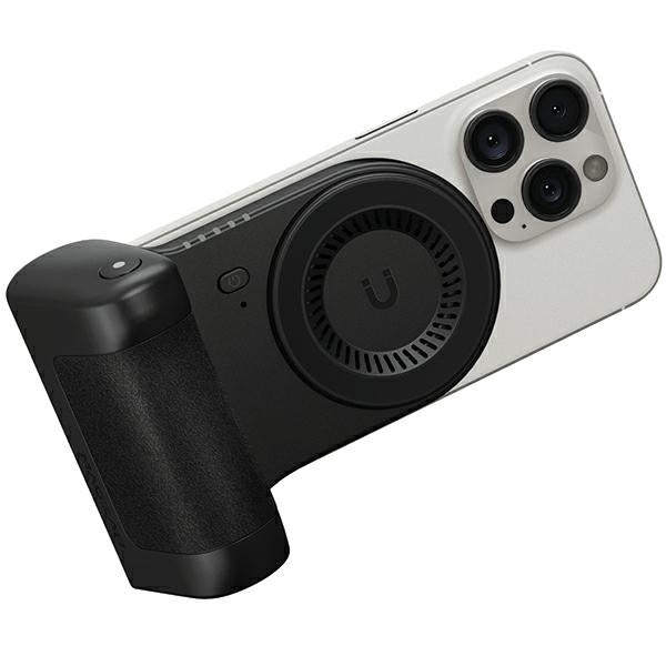 Energea MagCam Grip - Photo Grip με Ενσωματωμένο Ασύρματο MagSafe PowerBank Κινητού 5000 mAh και Θύρα Type - C - Black