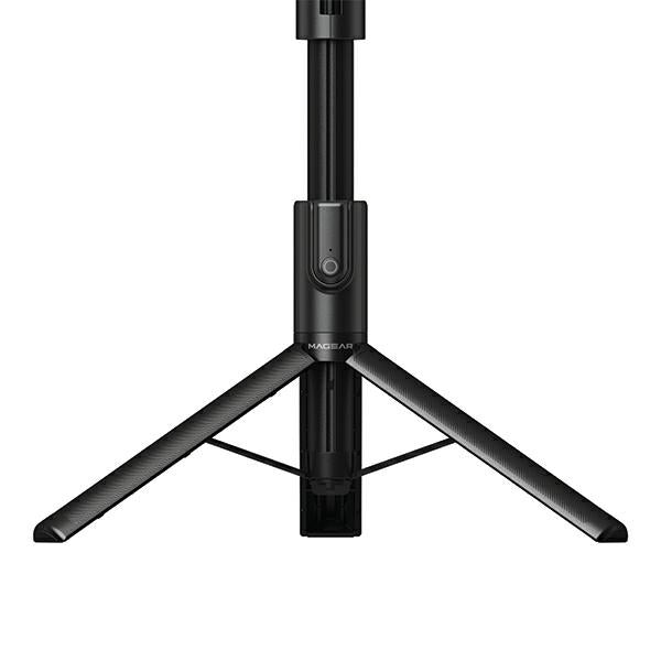 Energea Magear MagPod - Ασύρματο MagSafe Selfie Stick με Τρίποδο και Bluetooth Τηλεχειριστήριο - Black