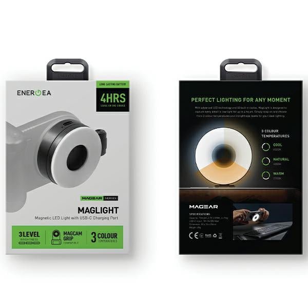 Energea MagLight Magear - Μαγνητικό Selfie Light MagSafe - Black