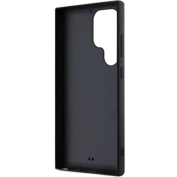 Karl Lagerfeld Samsung Galaxy S24 Ultra - 3D Rubber Karl and Choupette Σκληρή Θήκη με Πλαίσιο Σιλικόνης - Black - KLHCS24L3DRKCNK