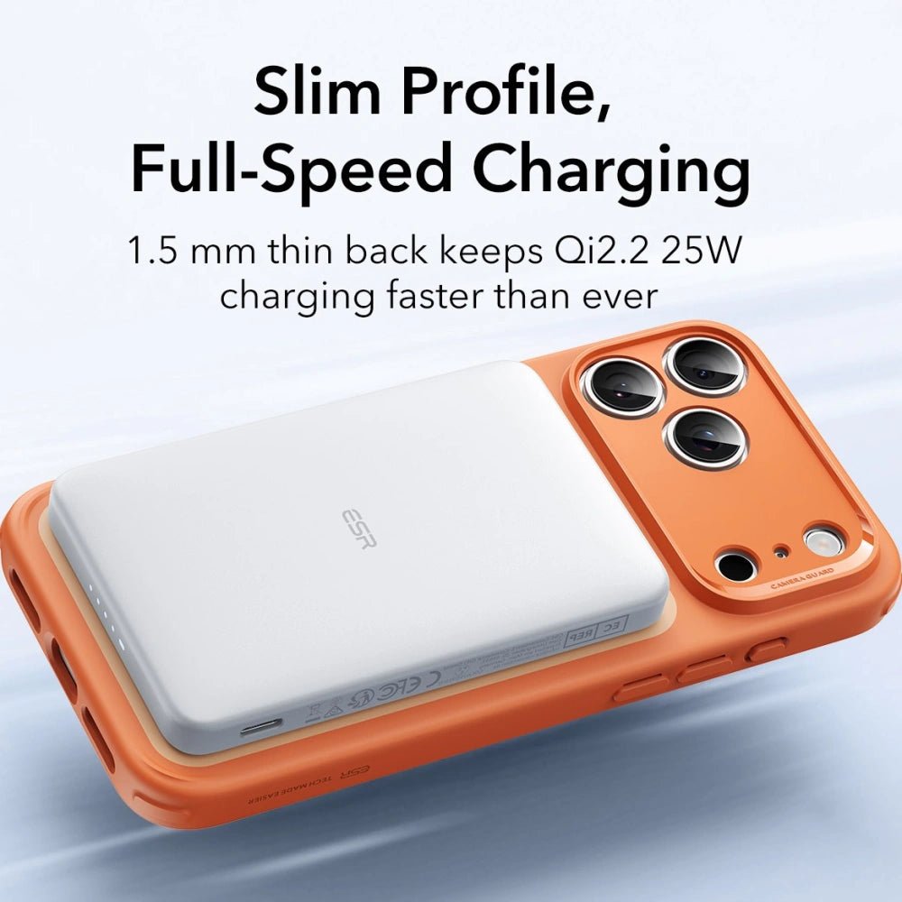 ESR iPhone 17 Pro - Classic Hybrid Halolock - Σκληρή Θήκη με Πλαίσιο Σιλικόνης και MagSafe - Frosted Orange