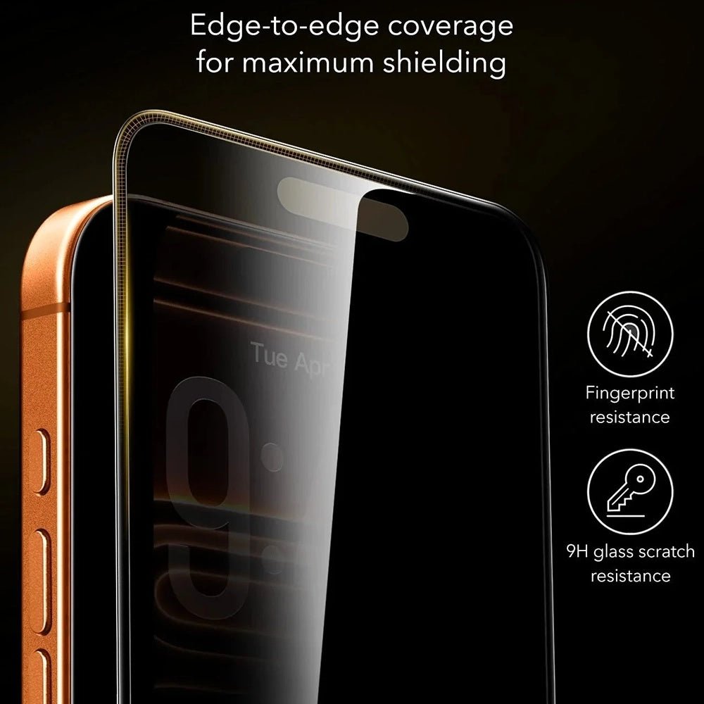 ESR iPhone 18 Pro Max - Αντιχαρακτικό Γυαλί Οθόνης - Armorite Pro UltraFit - 3 Τεμάχια - Privacy