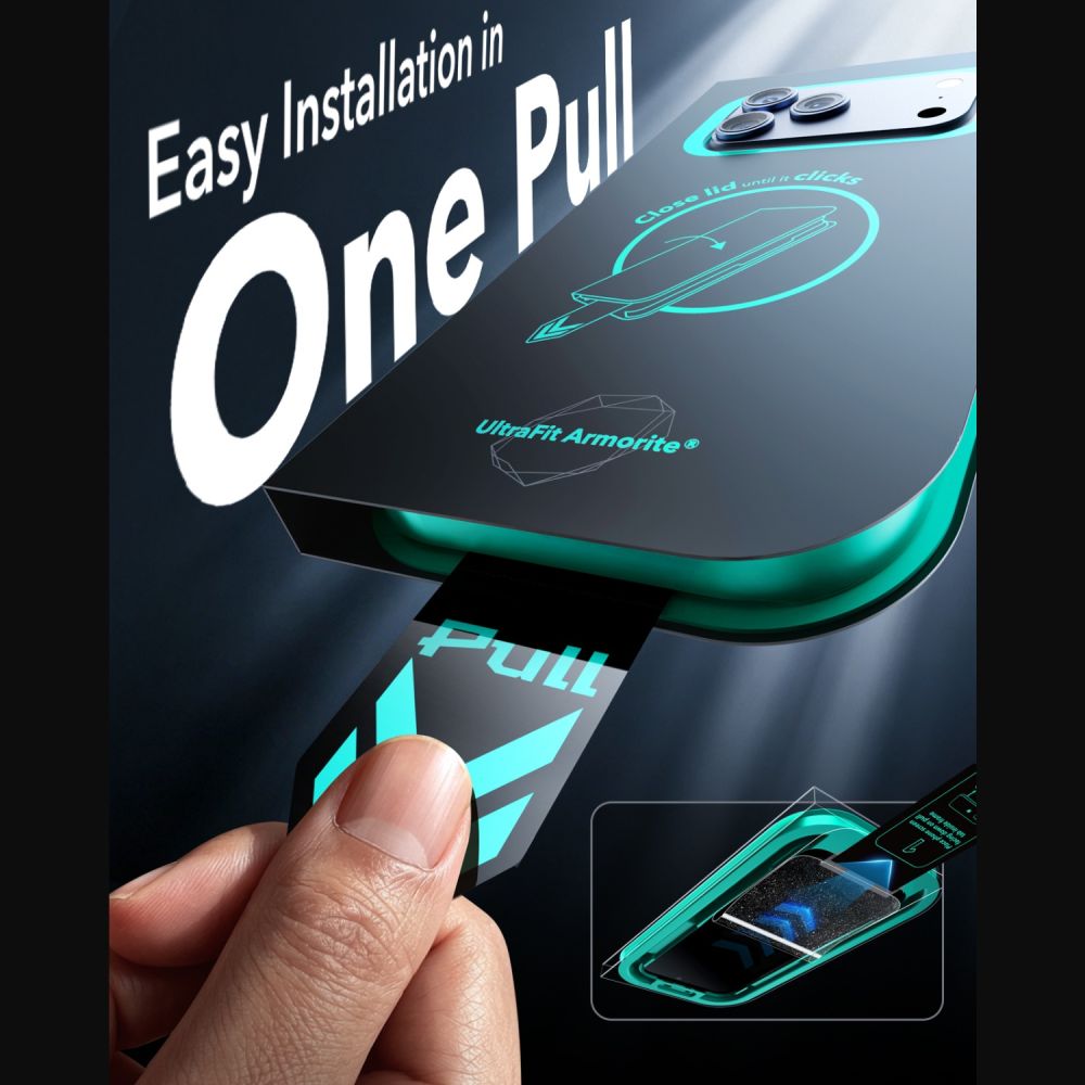 ESR iPhone 18 Pro Max - Privacy Αντιχαρακτικό Γυαλί Οθόνης - UltraFit Armorite - 2 Τεμάχια - Privacy