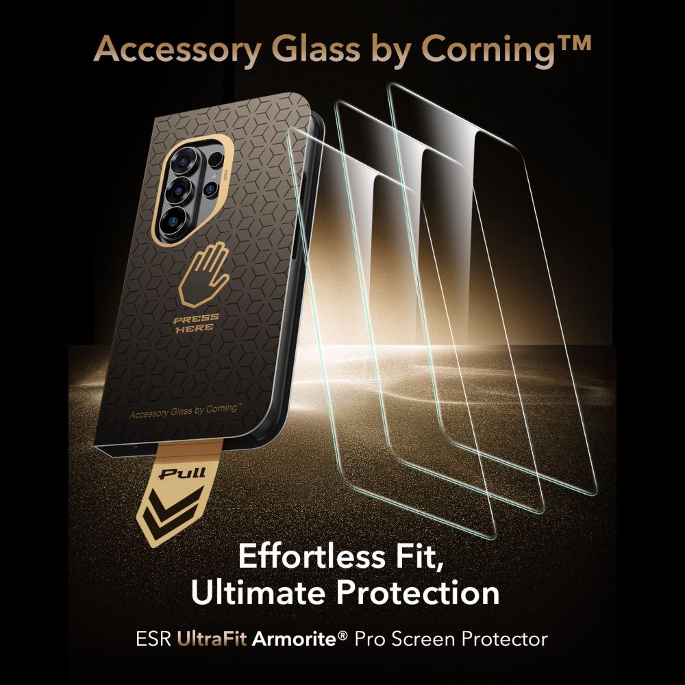 ESR Samsung Galaxy S26 Ultra - Full Screen Αντιχαρακτικό Γυαλί Οθόνης - UltraFit Armorite Pro - Clear