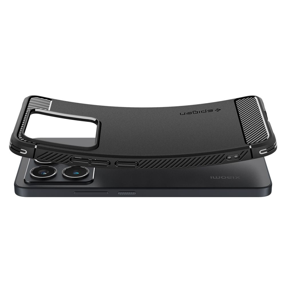 Spigen Xiaomi 14T Pro Θήκη TPU Rugged Armor - Matte Black