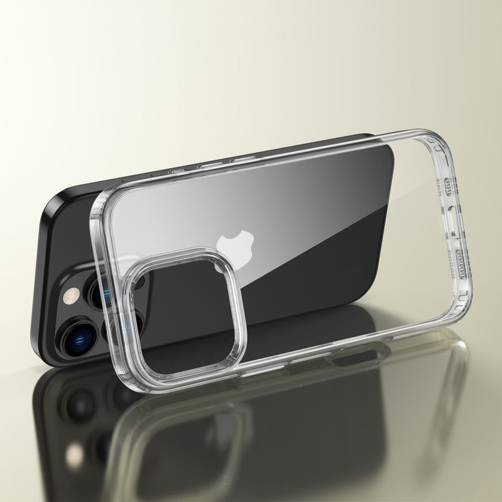 Tech - Protect Xiaomi 14T Pro Flexair Hybrid Σκληρή Θήκη με Πλαίσιο Σιλικόνης - Διάφανη