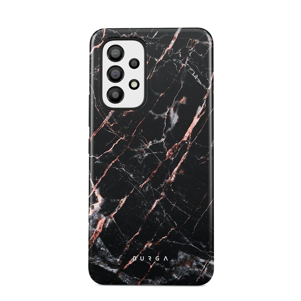 Burga Samsung Galaxy A33 5G Fashion Tough Σκληρή Θήκη - Rose Gold Marble