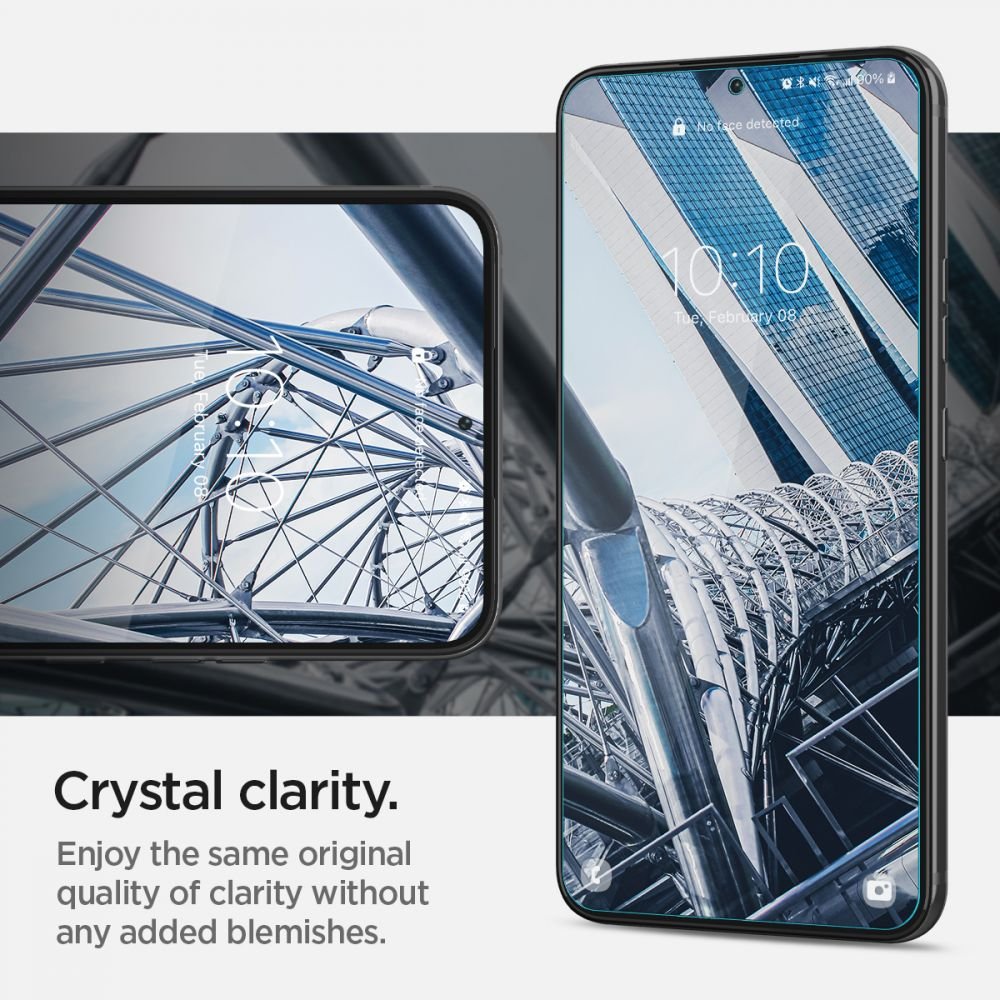 Spigen Samsung Galaxy S22 Ultra NeoFlex Προστατευτική Μεμβράνη Οθόνης - 2 Τεμάχια - Διάφανο
