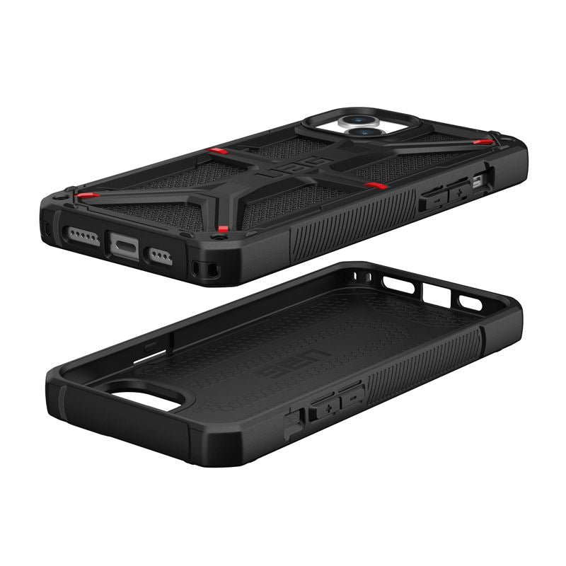 UAG iPhone 15 Plus Monarch Kevlar Series Σκληρή Θήκη - Kevlar Black