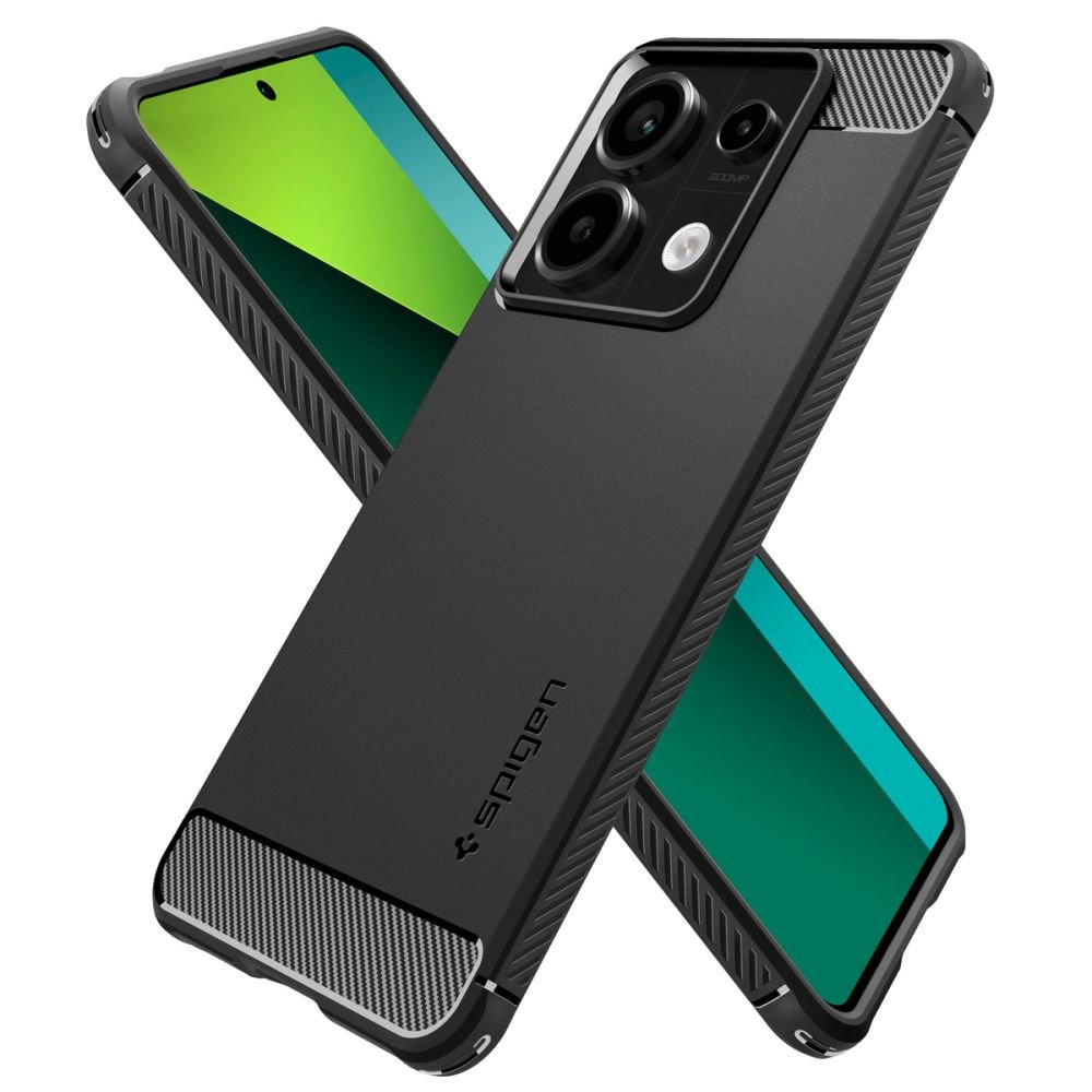 Spigen Xiaomi Redmi Note 13 Pro 5G / Poco X6 5G Θήκη TPU Rugged Armor - Matte Black