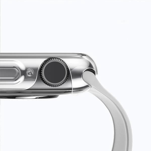 Uniq Θήκη Apple Watch 4 / 5 / 6 / SE / SE 2 44 mm Garde Hybrid 360 - Smoked Grey