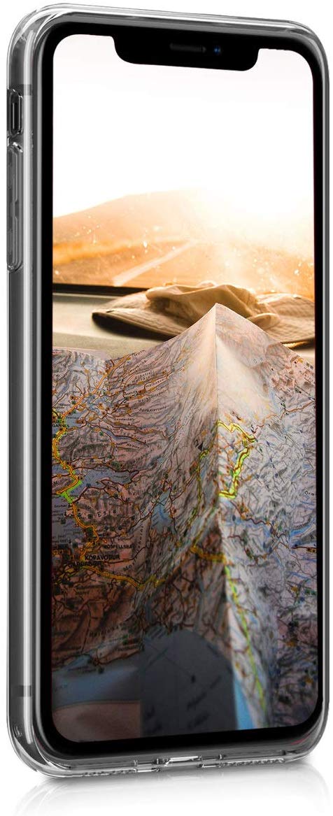 KW iPhone 11 Θήκη Σιλικόνης TPU Design Travel - Διάφανη / Black / Multicolor - 49793.02