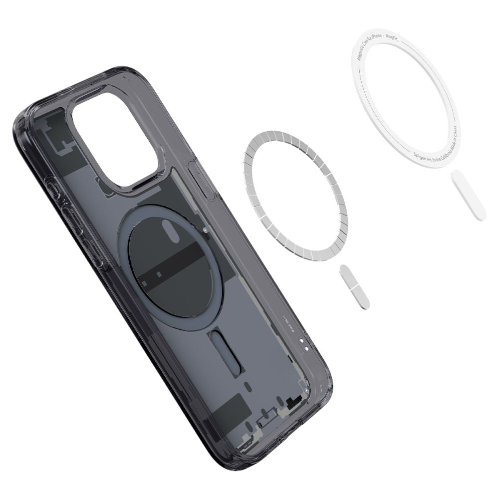 Spigen iPhone 15 Pro Max Ultra Hybrid Mag Σκληρή Θήκη με Πλαίσιο Σιλικόνης Και MagSafe - Zero One