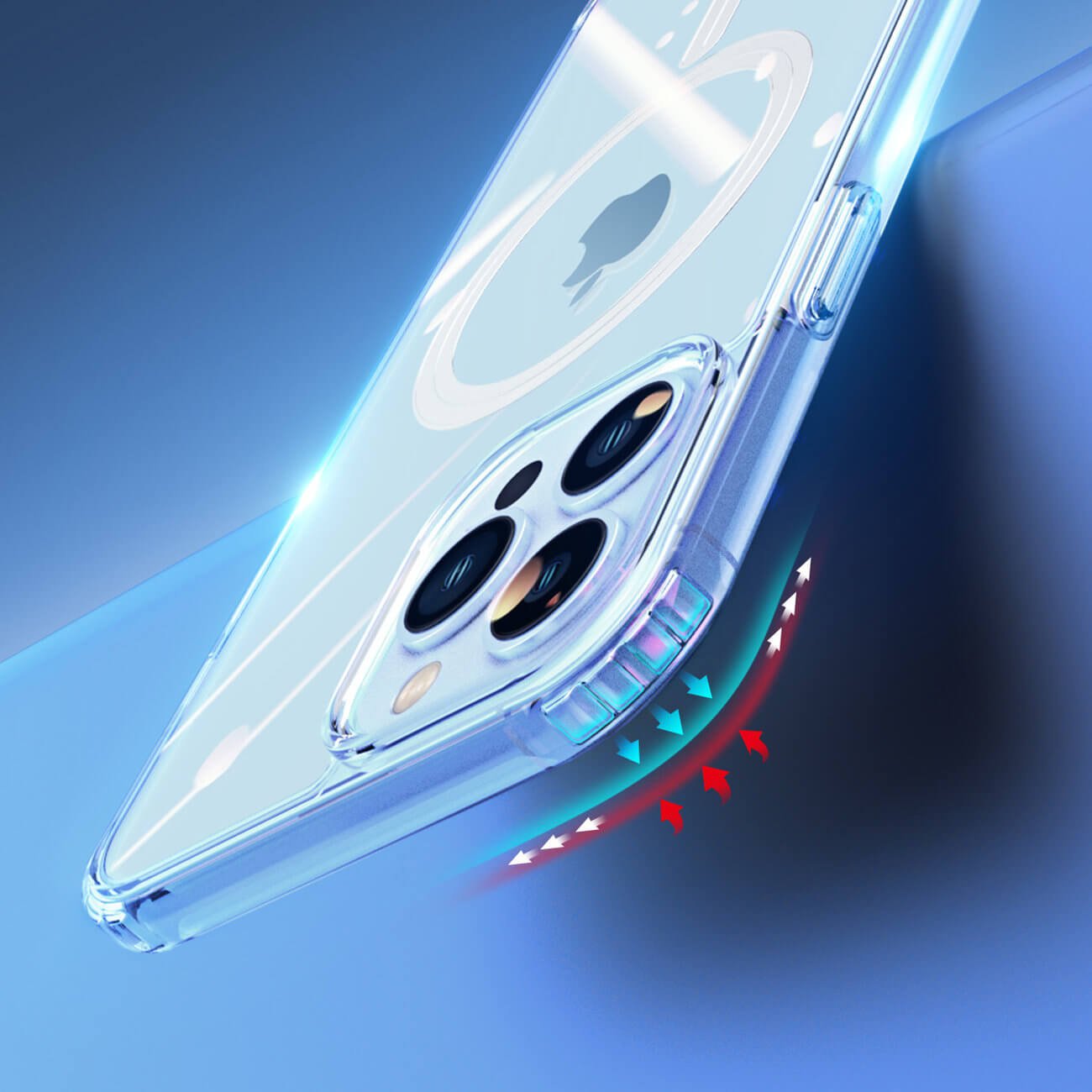 Dux Ducis iPhone 14 Pro Clin Θήκη με MagSafe - Διάφανη