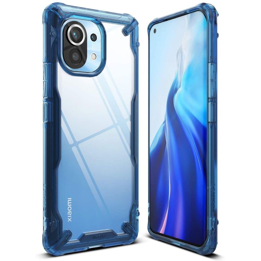 Ringke Xiaomi Mi 11 Fusion X Σκληρή Θήκη με Πλαίσιο Σιλικόνης - Space Blue