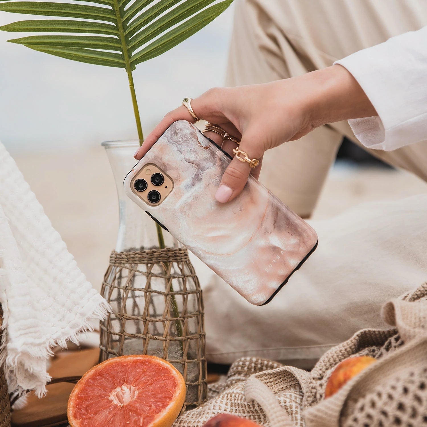 Burga Xiaomi Redmi Note 10 Pro Fashion Tough Σκληρή Θήκη - Serene Sunset