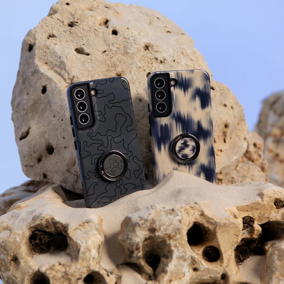 Burga iPhone 14 Pro Fashion Tough Σκληρή Θήκη - Black Rock