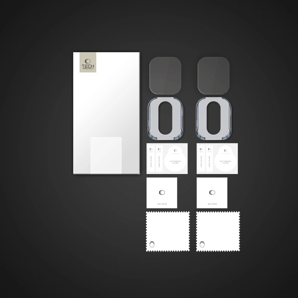 Tech - Protect Προστασία Οθόνης Apple Watch Ultra (1/2/3) - 49mm - EASY SET+ Αντιχαρακτικό Γυαλί Οθόνης - 2 Τεμάχια - Clear