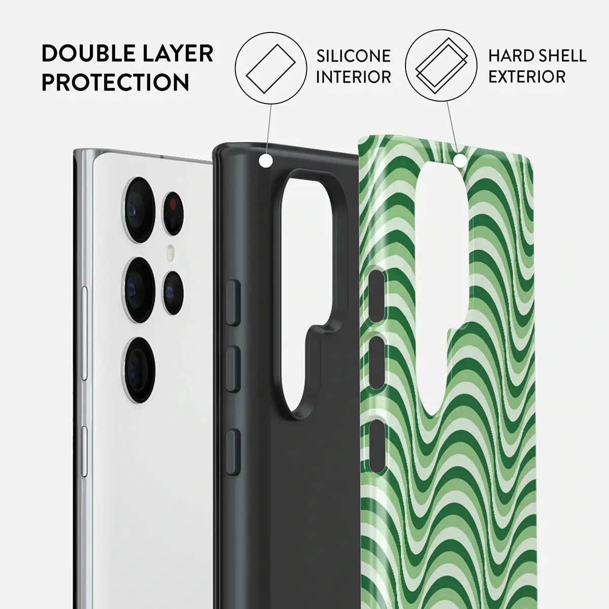 Burga Samsung Galaxy S22 Ultra Fashion Tough Σκληρή Θήκη - Perfect Harmony