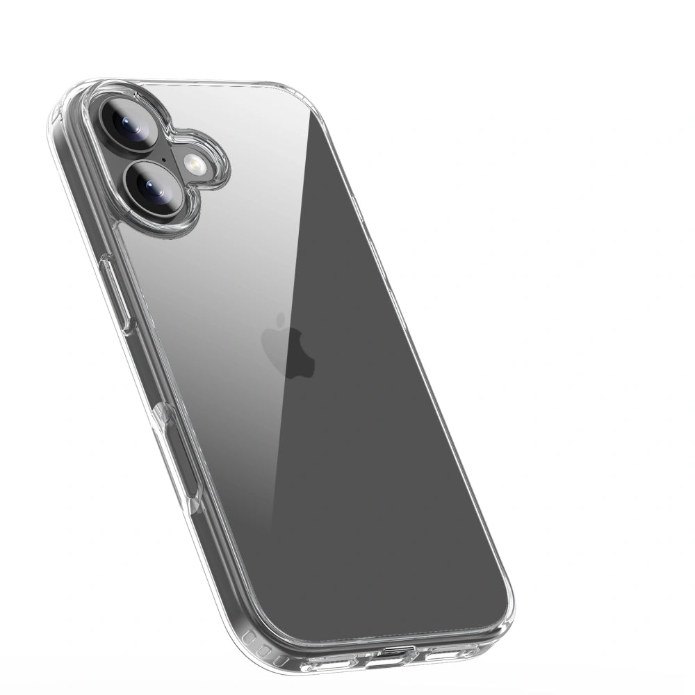 Tech - Protect iPhone 17 Flexair Hybrid - Σκληρή Θήκη με Πλαίσιο Σιλικόνης - Διάφανη