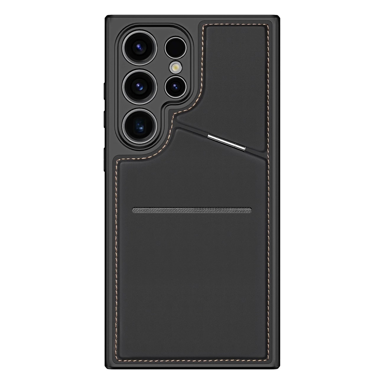 Dux Ducis Samsung Galaxy S24 Ultra Rafi II Mag Anti - RFID Θήκη με Υποδοχή για Κάρτες / Stand και MagSafe - Black
