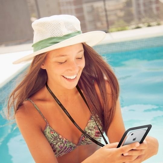 Spigen A600 Universal Αδιάβροχη Θήκη για Smartphones 6.7'' - Black