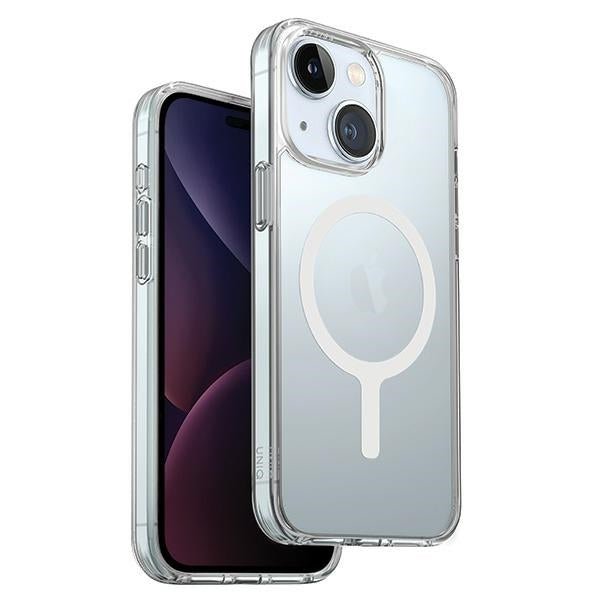 Uniq iPhone 15 Plus / 14 Plus LifePro Xtreme Magclick Σκληρή Θήκη με Πλαίσιο Σιλικόνης και MagSafe - Rost Clear