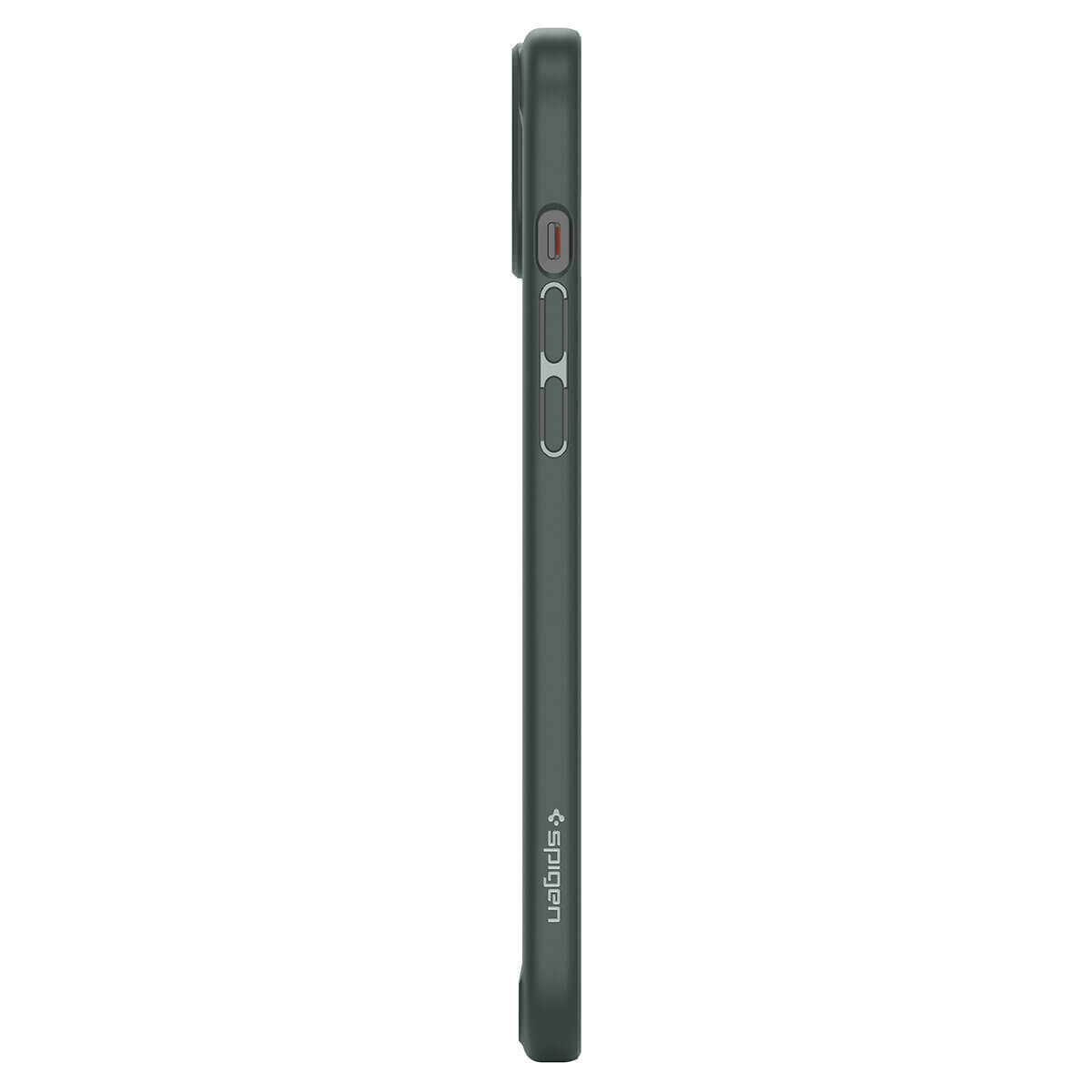 Spigen iPhone 15 Ultra Hybrid Σκληρή Θήκη με Πλαίσιο Σιλικόνης - Frost Green