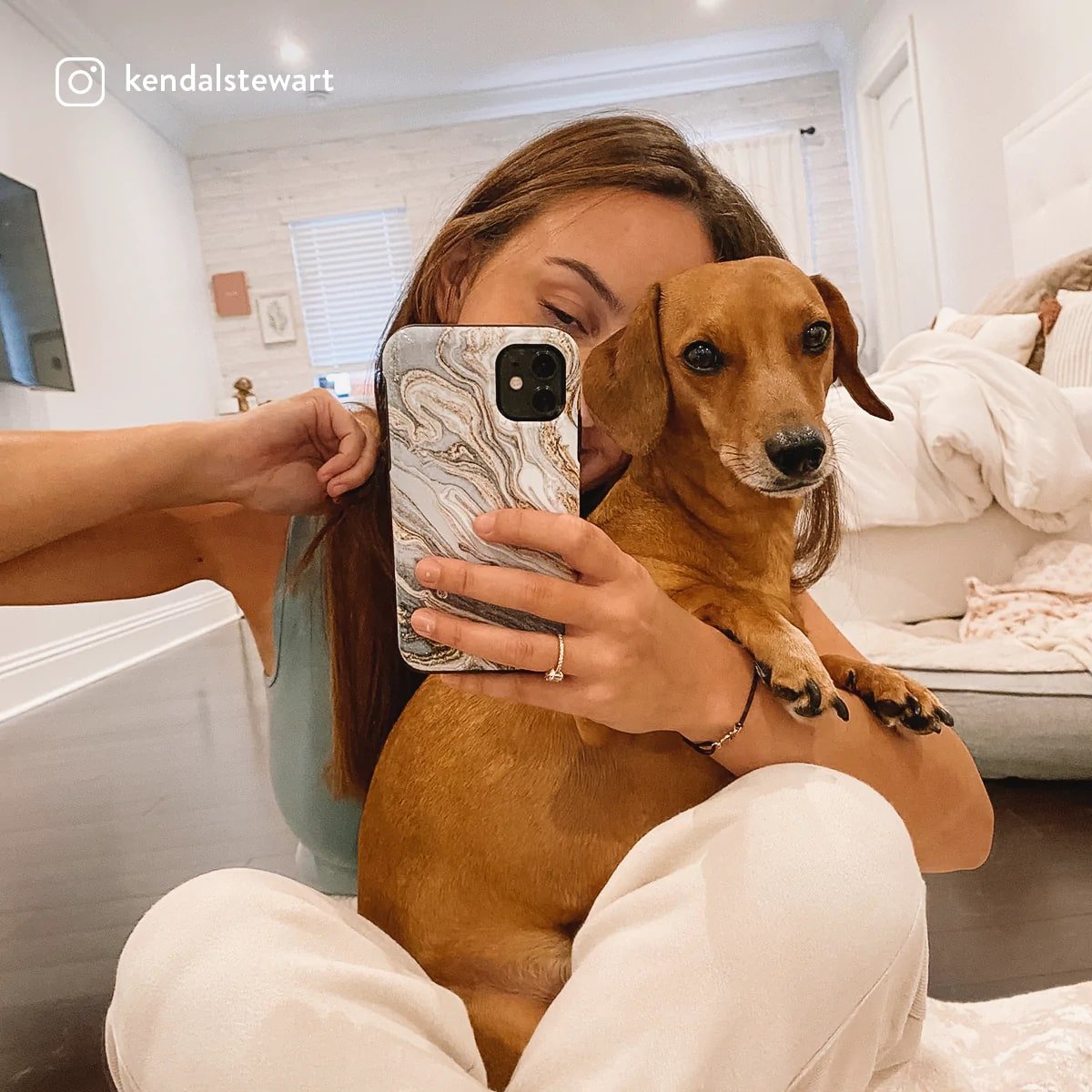 Burga iPhone 14 Pro Fashion Tough Σκληρή Θήκη - Gentle Wind