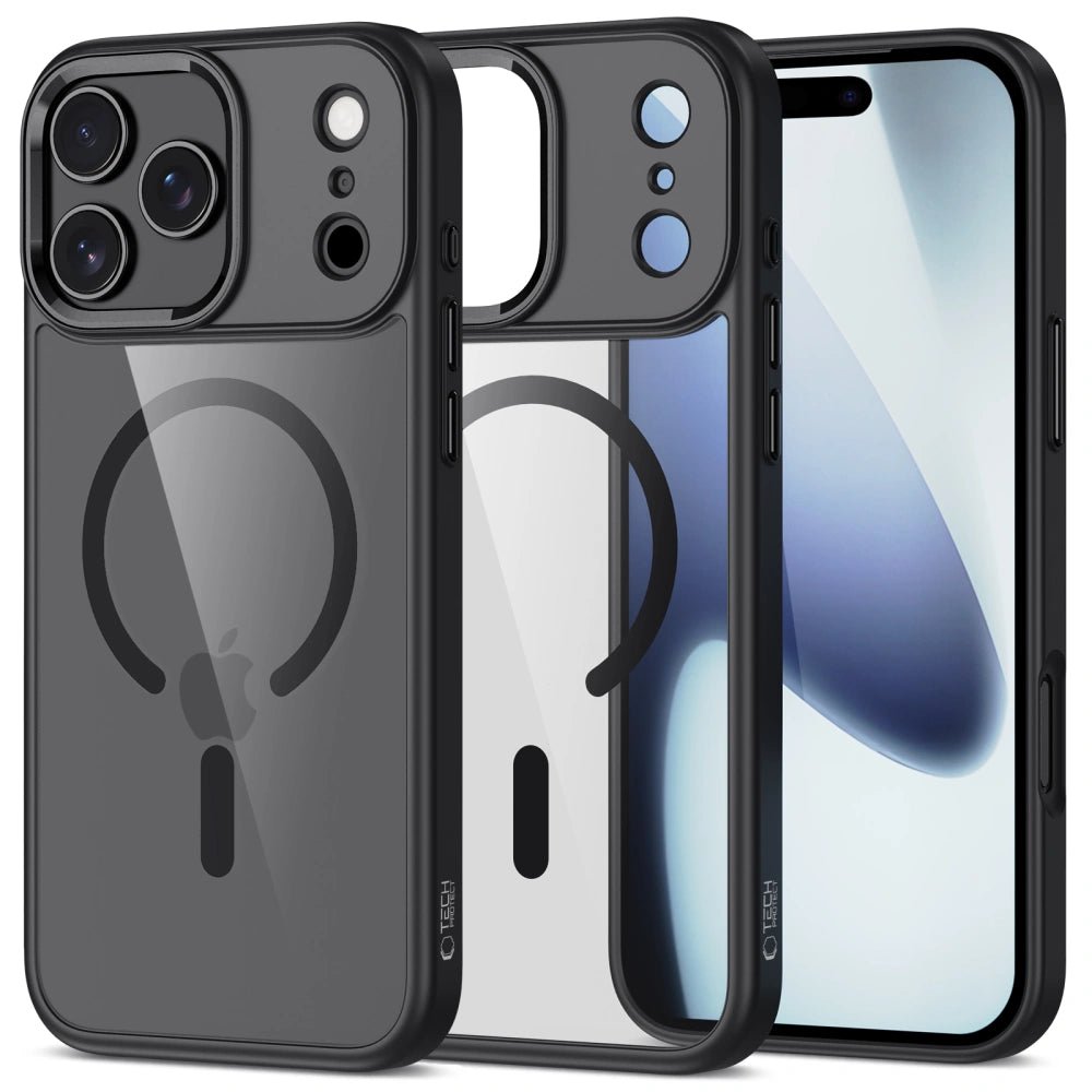 Tech - Protect iPhone 17 Pro MagMat - Σκληρή Θήκη με Πλαίσιο Σιλικόνης και MagSafe - Black / Διάφανη
