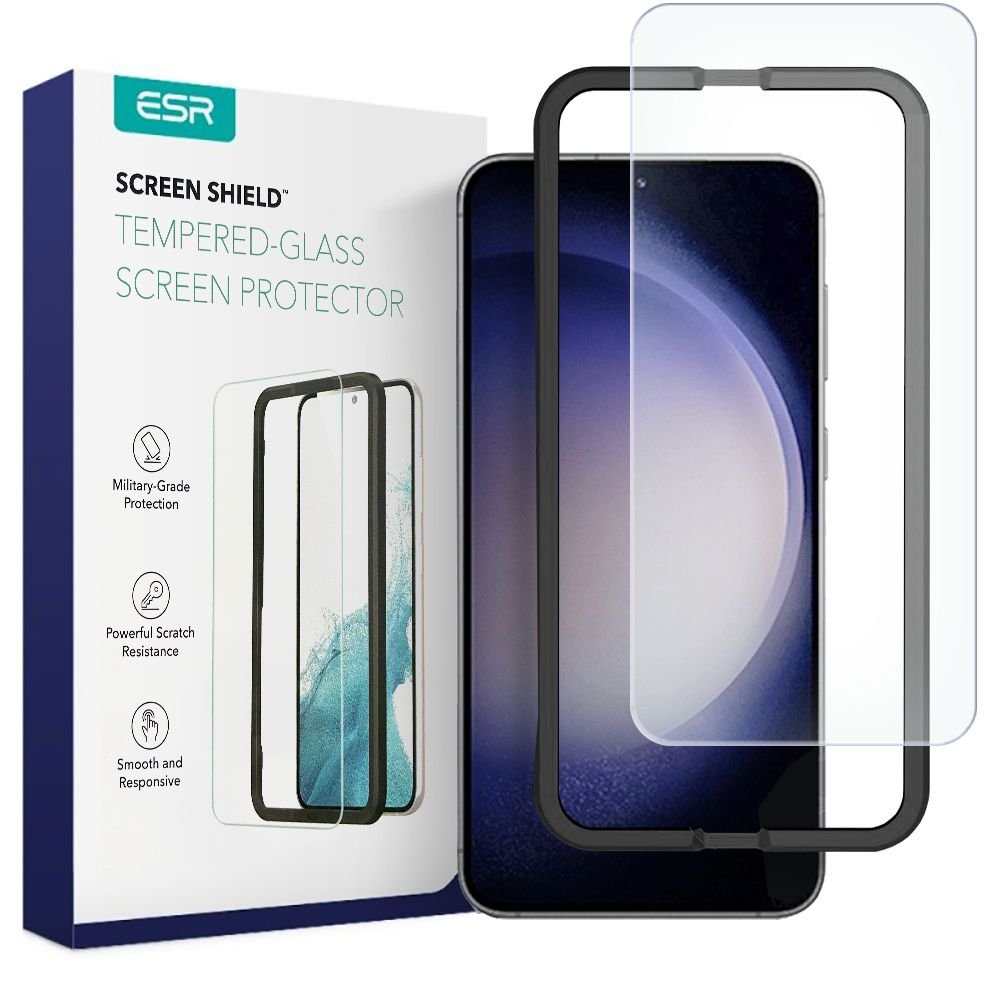 ESR Samsung Galaxy S23+ Screen Shield 2.5D 0.3mm 9H Tempered Glass Αντιχαρακτικό Γυαλί Οθόνης - Διάφανο