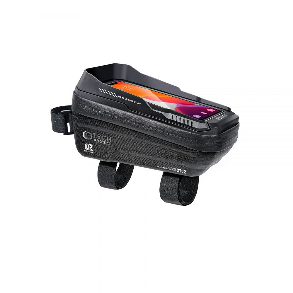 Tech - Protect XT2 Bike Front Storage Bag - Universal Τσάντα Αποθήκευσης για Ποδήλατο 1L - Black