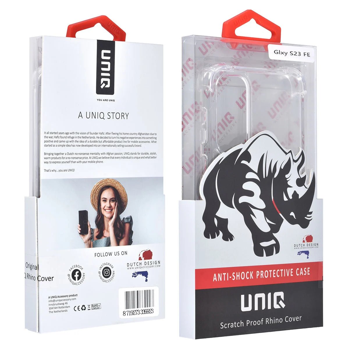 Tuniq Samsung Galaxy S23 FE Θήκη Σιλικόνης με Ενισχυμένες Γωνίες - Διάφανη