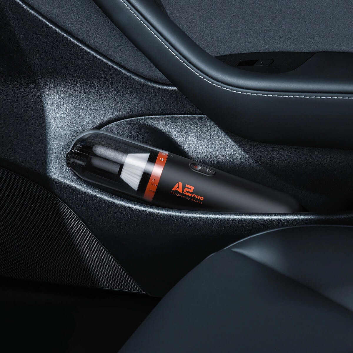 Baseus A2Pro Μίνι Ηλεκτρική Σκούπα Αυτοκινήτου 6000Pa 80W - Black