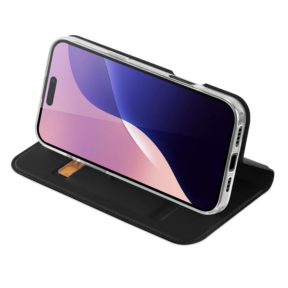 Dux Ducis iPhone 16 Pro Max - Skin Pro - Θήκη Βιβλίο - Black