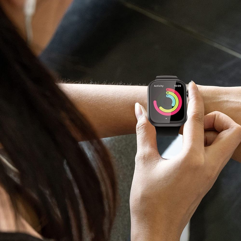 Tech - Protect Θήκη Apple Watch 10/11 - 46mm Defense 360 με Προστασία Οθόνης - Black / Orange