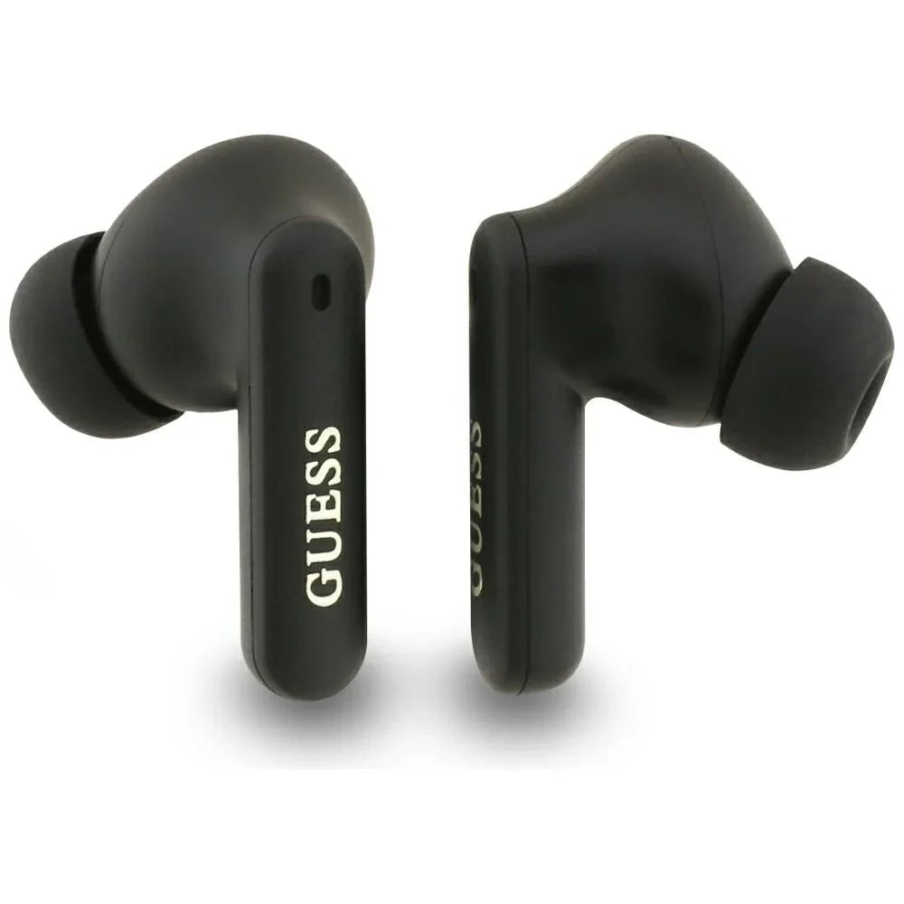 Guess 4G Classic Metal Logo TWS ENC - Bluetooth 5.4 - Ασύρματα ακουστικά για Κλήσεις / Μουσική - Black