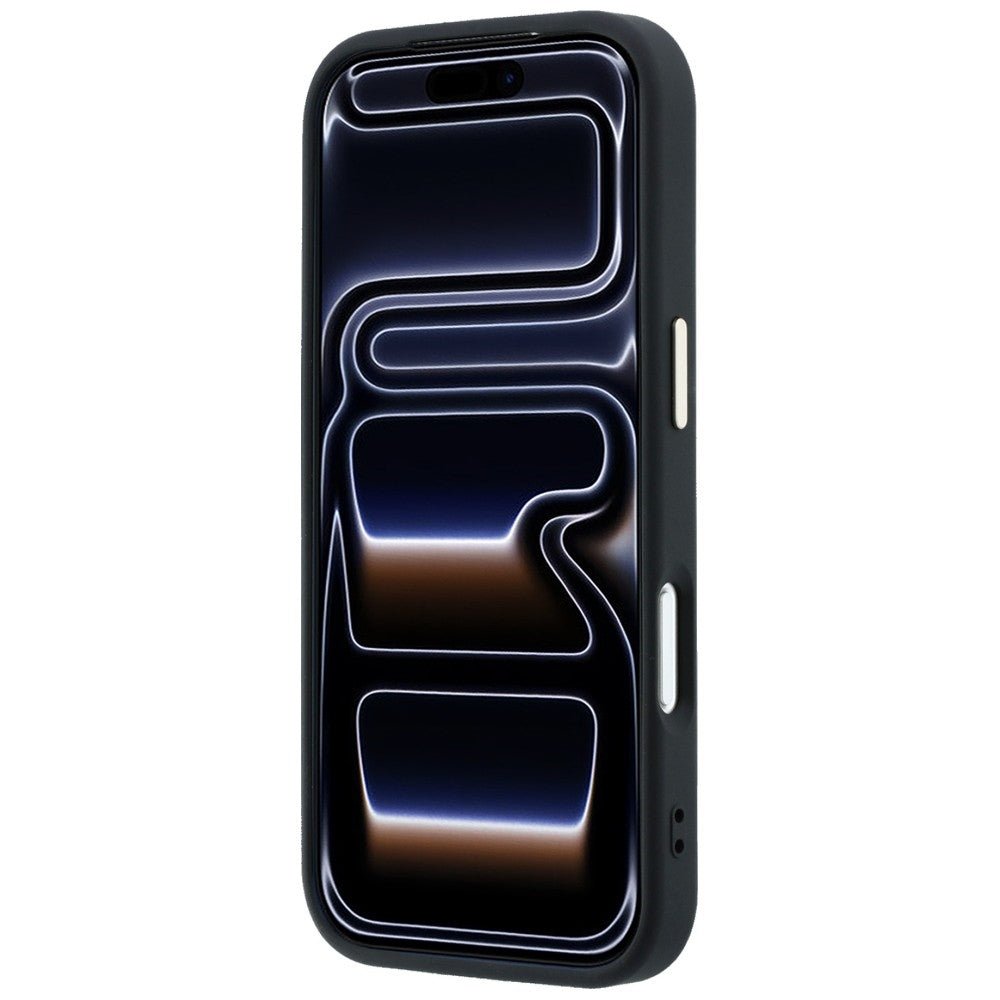 Guess iPhone 18 Pro Max / iPhone 17 Pro Max - Σκληρή Θήκη με Επένδυση Συνθετικού Δέρματος MagSafe - Saffiano Small 4G and Classic Logo - Black