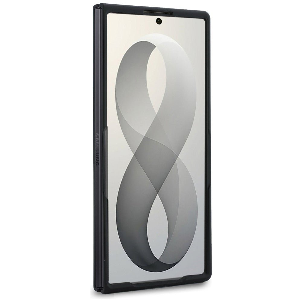 Guess Samsung Galaxy Z Fold8 Ultra - Σκληρή Θήκη MagSafe με Πλαίσιο Σιλικόνης και Επένδυση Συνθετικού Δέρματος - 4G Classic MagSafe - Black