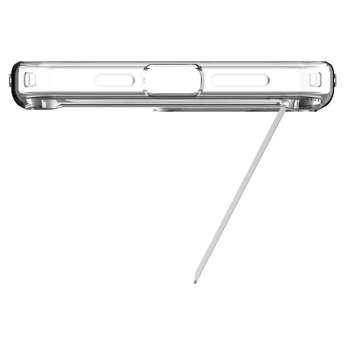 Spigen iPhone 15 Pro Max Ultra Hybrid S MagSafe Σκληρή Θήκη με Πλαίσιο Σιλικόνης και Stand - Graphite