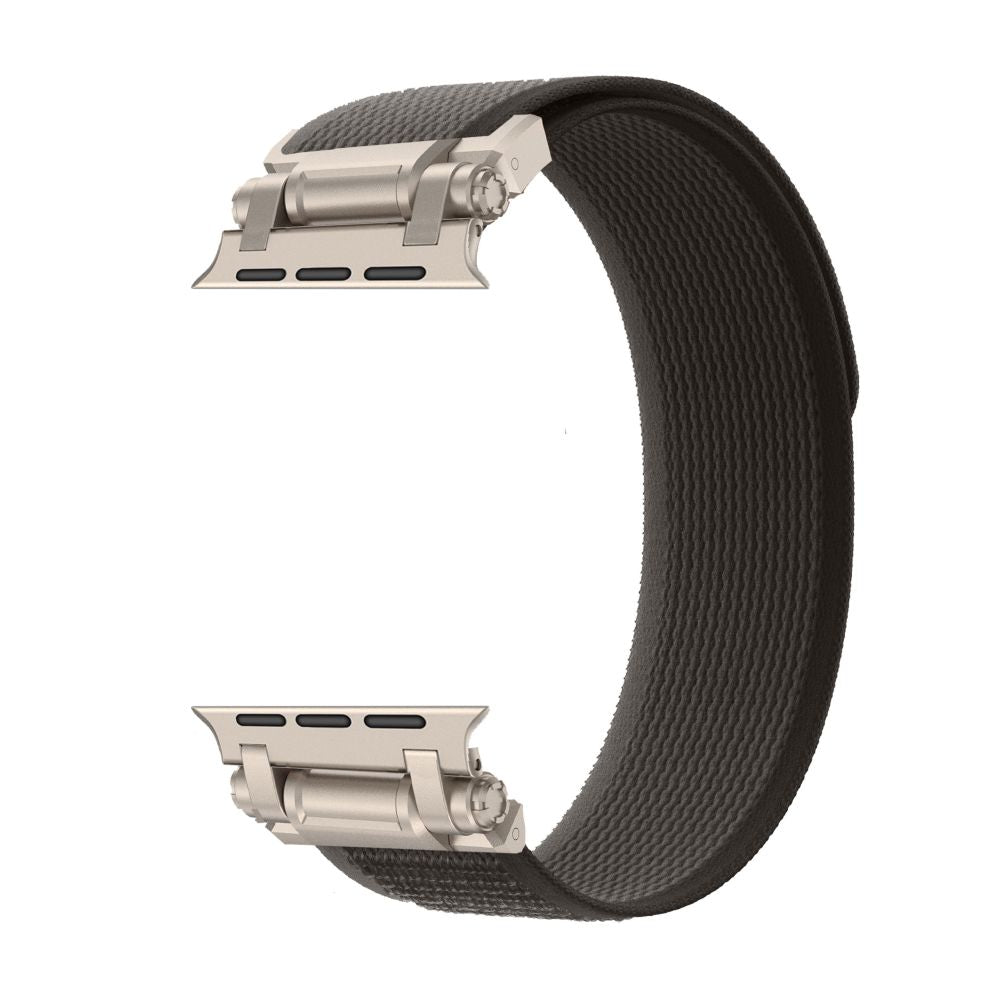 Tech - Protect Λουράκι Apple Watch 4 / 5 / 6 / 7 / 8 / 9 / SE / ULTRA 1 / ULTRA 2 - 42 / 44 / 45 / 49 mm Nylon Delta - Black / Orange