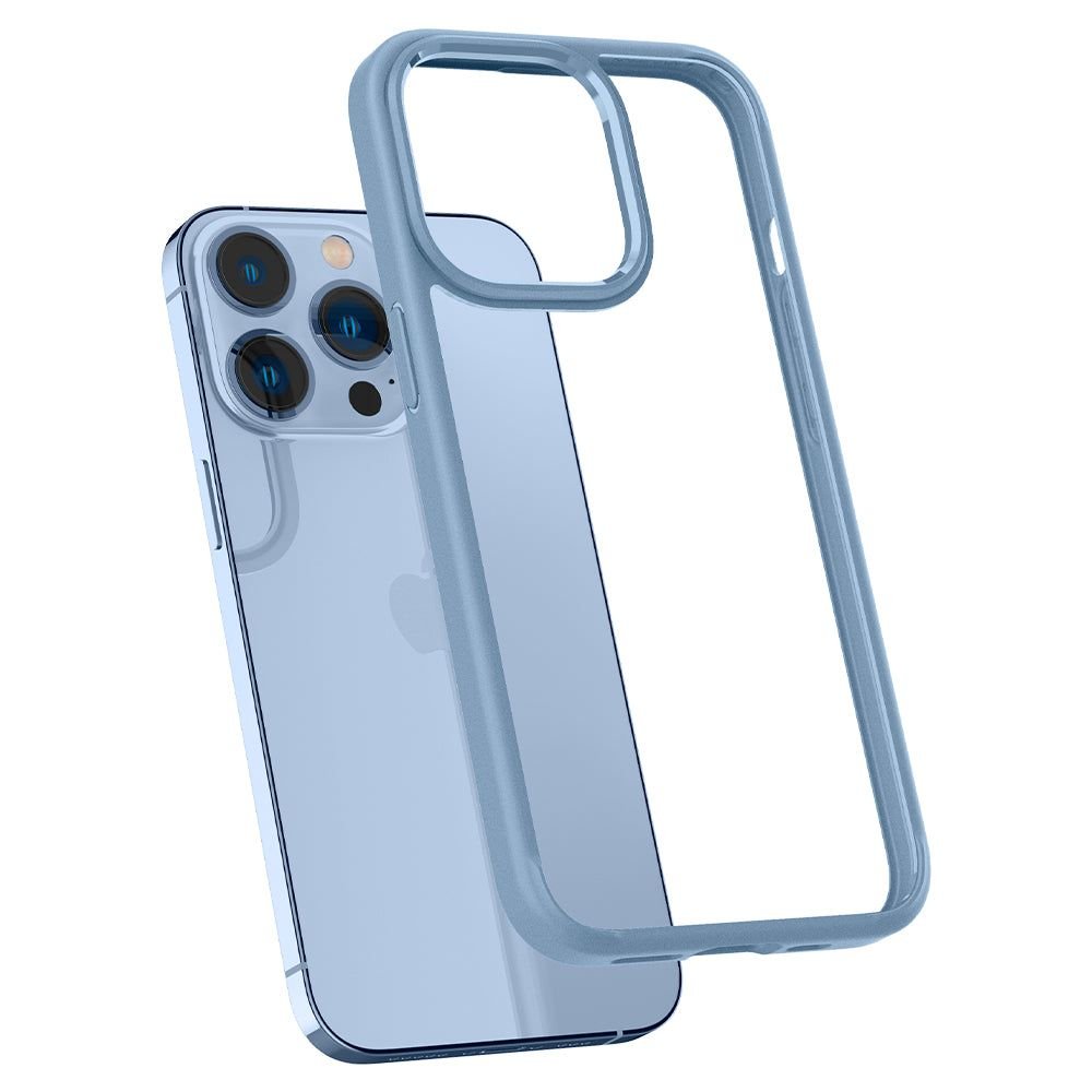 Spigen iPhone 13 Pro Ultra Hybrid Σκληρή Θήκη με Πλαίσιο Σιλικόνης - Sierra Blue