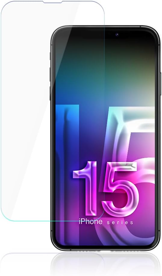 3MK iPhone 15 Pro 0.30mm 7H Anti Fingerprint Flexible Tempered Glass Ευλύγιστο Αντιχαρακτικό Γυαλί Οθόνης - Clear
