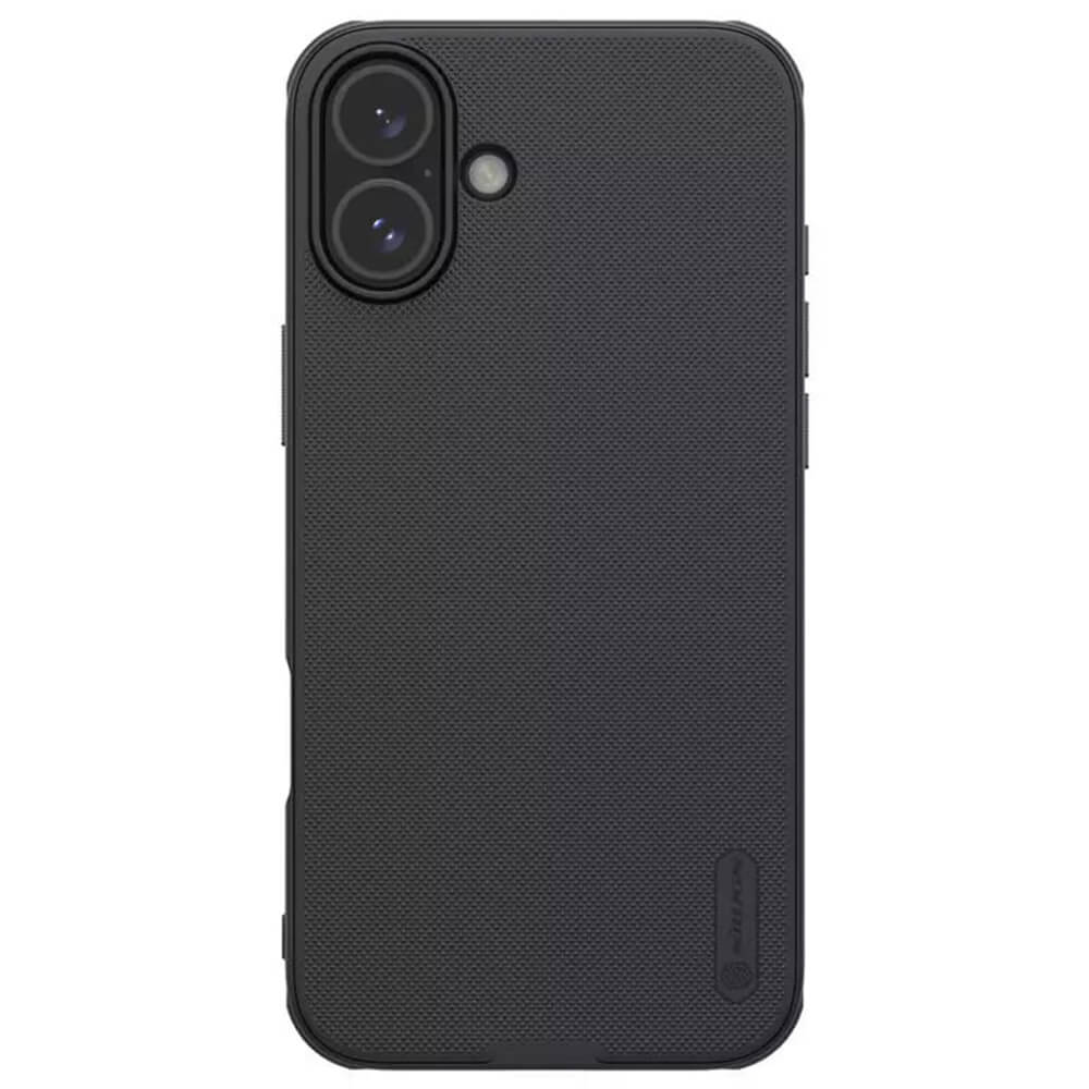 Nillkin iPhone 16 Plus Super Frosted Shield Pro Σκληρή Θήκη με Πλαίσιο Σιλικόνης - Black